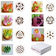 Eagle Force Large Size&nbsp;Russian Piping Tips Stainless Steel Cake Decorating Tips Piping Nozzles Pastry Tips&nbsp;Baking...