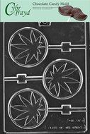 Cybrtrayd M237 Marijuana Lolly Chocolate Candy Mold with Exclusive Cybrtrayd Copyrighted Chocolate Molding Instructions