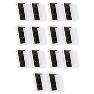 Theater Solutions CS8W In Wall 8" Speakers Surround Sound Home Theater 7 Pair Pack 7CS8W