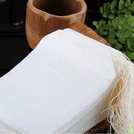 100Pcs Tea Filter Bags Herb Coffe Strainer Bags Teabags 5.5X6CM N3