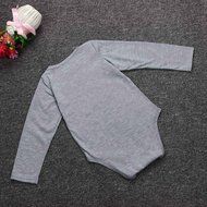 Jumpsuit ,BeautyVan Newborn Infant Clothes Baby Boy Girl Coffee Letter Print Romper Outfits Jumpsuit (6M, Gray) N5