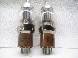 RCA 807 PLATINUM MATCHED PAIR NOS IN BOX N3