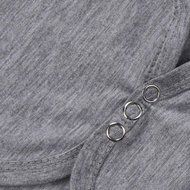 Jumpsuit ,BeautyVan Newborn Infant Clothes Baby Boy Girl Coffee Letter Print Romper Outfits Jumpsuit (6M, Gray) N6