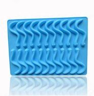 Palker sky 2-20 Cavity (40 Total Worms) Gummy Worms Mold+2PS Dropper for Healthy Gummie Worms Making， DIY Candy... N3