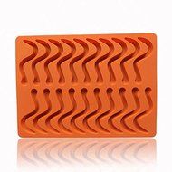 Palker sky 2-20 Cavity (40 Total Worms) Gummy Worms Mold+2PS Dropper for Healthy Gummie Worms Making， DIY Candy... N5