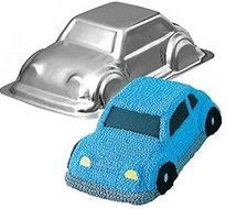 Birthday Cake 3D Car Anode Aluminum Bakeware Baking Mold Creative DIY West Point N2