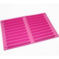 X-Haibei Silicone Mold 10cm Length Triangle Bar Biscuit Chocolate Baking Candy Ice Cube