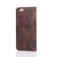ONLY ! iPhone 7Plus CASE Aroko Genuine Leather Wallet Case Classic Folio Case Book Design with Stand and ID Credit... N14