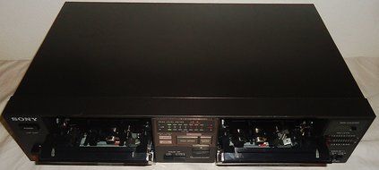 Vintage Sony TC-W5 Automatic Tape Selector Dual Stereo Cassette Tape Deck - Japan 1985 N7