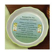 Amazing Woman Pie Plate