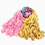 Banggood New 1x Fashionable Soft Chiffon Printed Floral Scarf N4