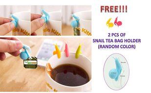 Tea Disposable Filter Bags Loose Drawstring Paper Empty Seal 100pcs String Bag with FREE 2pcs Of Silicone Tea... N2