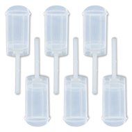 Baking Addict Wholesale Clear Push-Up Cake Pop Shooter (Push Pops) Plastic Containers with Lids, Base &amp; Sticks...