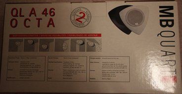 MB Quart QLA46 Octa 5.25" Corner/Wall Mount Speakers N4