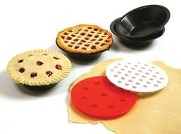 Norpro 3280 Silicone Mini Pie Pan Shields, Set of 4 N2