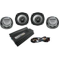 Hogtunes Big Ultra Amplifier And Speaker Kit For Harley Davidson Ultra Classics 1998-2011