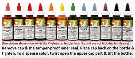 Chefmaster Liqua-Gel Food Color, 10.5-Ounce, Teal N3