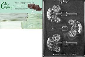 Cybrtrayd W067 Wedding Carriage/Coach Lolly Chocolate Candy Mold with Exclusive Cybrtrayd Copyrighted Chocolate... N6