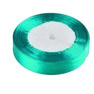 25 yards/roll 6mm Single Face Satin Ribbon Decor Gift Packing Christmas Ribbons-Dark Green N49