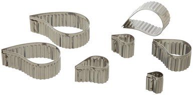 Ateco Fluted Comma Cutter Set