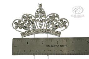 Cake Topper Sparkle Rhinestone Princess Cake Topper Crown Cake Topper Princess Party Baby Shower Cake Topper (... N10