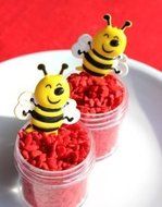 Bumble Bee Cupcake Picks - 24 ct N2