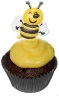 Bumble Bee Cupcake Picks - 24 ct N3