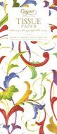 Entertaining with Caspari Birch Silver Tissue Paper, Package of 4 Sheets N5