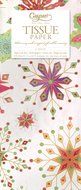 Entertaining with Caspari Birch Silver Tissue Paper, Package of 4 Sheets N6