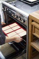 Lekue Silicone Waffle Mold, Model # 0215000R01M017, Red, Set of 2 N2