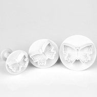 Joylive Fondant Cake Bread Decorating Sugarcraft Mold Cookie Plunger Cutters Mould Tools Butterflies