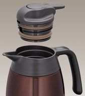 Thermos 51 Ounce Brown Vacuum Insulated Stainless Steel Carafe N10