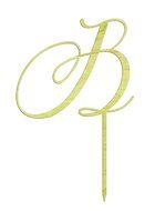 &quot;50 Fabulous&quot; Custom Wedding Anniversary, Birthday Cake Topper Personalized Rustic Woodn Cake Topper 7&quot;-8&quot; Inches... N11