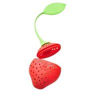 Red Strawberry Shape Tea Leaf Infuser N4