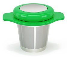MyTea Infuser ~ Ultra Fine Loose Leaf Tea Infuser with Lid ~ Large Capacity Stainless Steel Tea Strainer Basket... N11