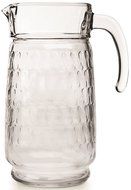 Circleware Vortex Glass Beverage Drink Pitcher, 64 Ounce, Limited Edition Glassware Drinkware Water Dispenser N2