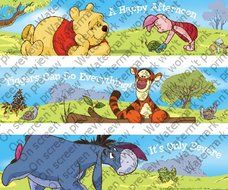 Winnie the Pooh Edible Cake Border Decoration