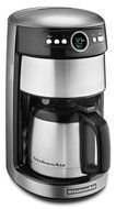 KitchenAid KCM1203CU 12-Cup Thermal Carafe Coffee Maker - Contour Silver N7