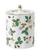 Wedgwood Wild Strawberry Tea Caddy, Green