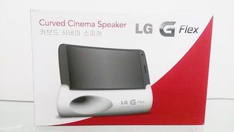 LG G Flex Curved Cinema Speaker (Pink) N2