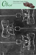 Cybrtrayd M103 Ribbon Pop Chocolate Candy Mold with Exclusive Cybrtrayd Copyrighted Chocolate Molding Instructions