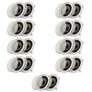 Acoustic Audio CS-IC82 In Ceiling 8" Speaker 9 Pair Pack 5400W CS-IC82-9PR