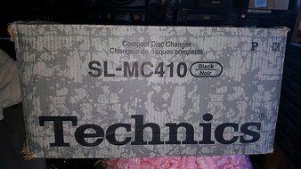 TECHNICS SL-MC410 110 + 1 CD CHANGER 1 BIT MASH DIGITAL CONVERTER N9