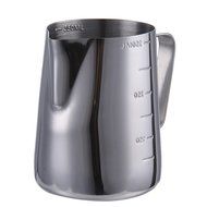 Samber 900 ML Steaming Pitcher Stainless Steel Milk Coffee Latte Frothing Garland Cup (with Volume Markings) N5
