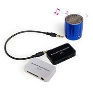 YUMQUA Portable Wireless 2 in 1 Audio Bluetooth Receiver Adapter with 30pin 3.5 mm Stereo Output A2DP for Home... N5