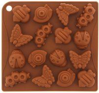 Candy Molds - Fondant Molds - Chocolate Silicone Molds - Robots Cartoon Characters, Animal Heads, and Insects,... N6