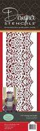 Victorian Lace Cake Stencil Border by Designer Stencils N3