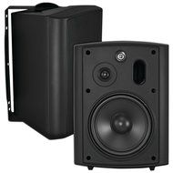OSD Audio AP640T Black 6.5-inch 2-Way 8 Ohm, 70V Commercial Indoor or Outdoor Speaker Pair