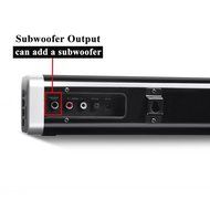 Bluetooth Soundbar, Joly Joy 30W Wireless Bluetooth Stereo Speaker 2.0-Channel Sound Bar with Remote Controller N4