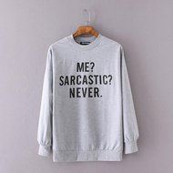 Pullover Tops,Morecome Women Ladies Letter Print Long Sleeve Sweatshirt Loose Blouse N22